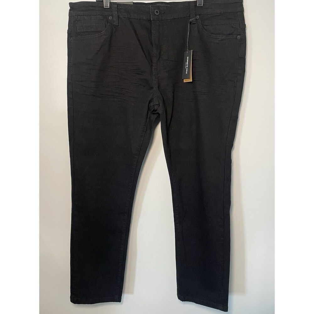 Kenneth Cole New York Jeans Men’s 42x30 Kaven Black KUXA1BKAVFR